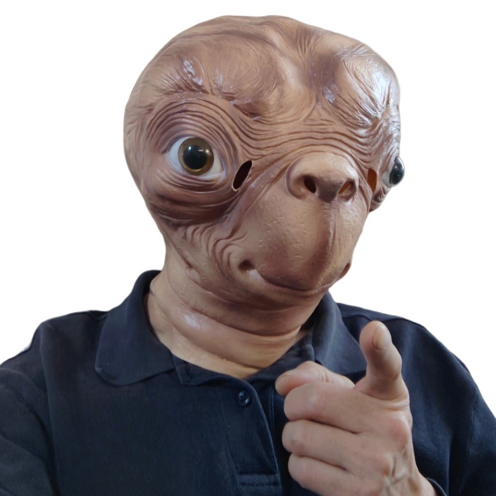 Latex Alien Mask Realistic - Maschera in lattice realistica di E.T.,