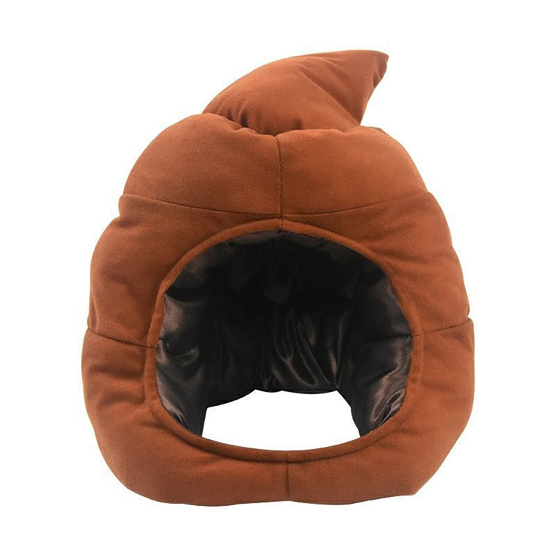 Fake Poop Gag Gift - Cappello a Forma di Cacca, Fascia