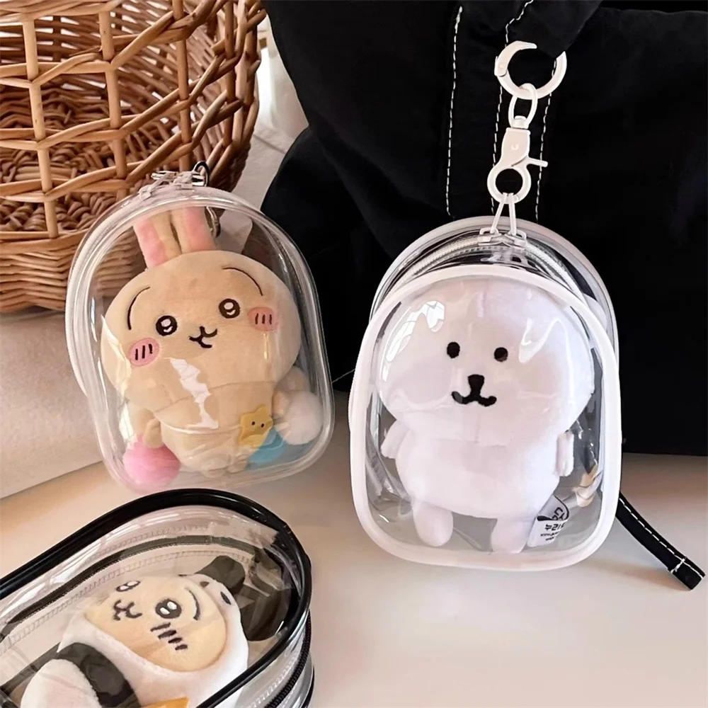 Novelty Gifts - Nuova Borsa Portatile Trasparente con Cerniera