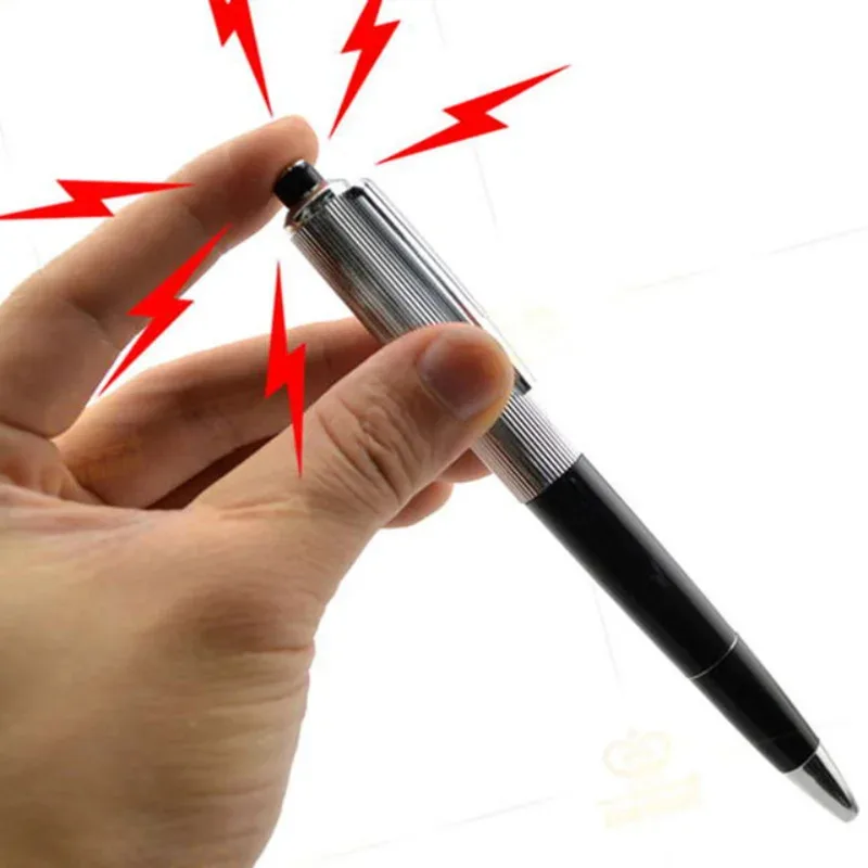 Shock Pen Prank Toy - 85L-1pcs Penna Elettrica Creativa a Scossa,