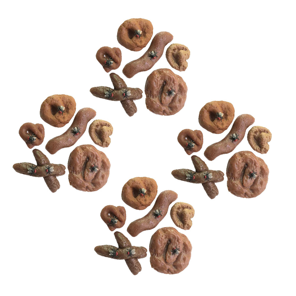 24 pezzi di giocattoli realist - Fake Poop Gag Gift recensione e prezzo