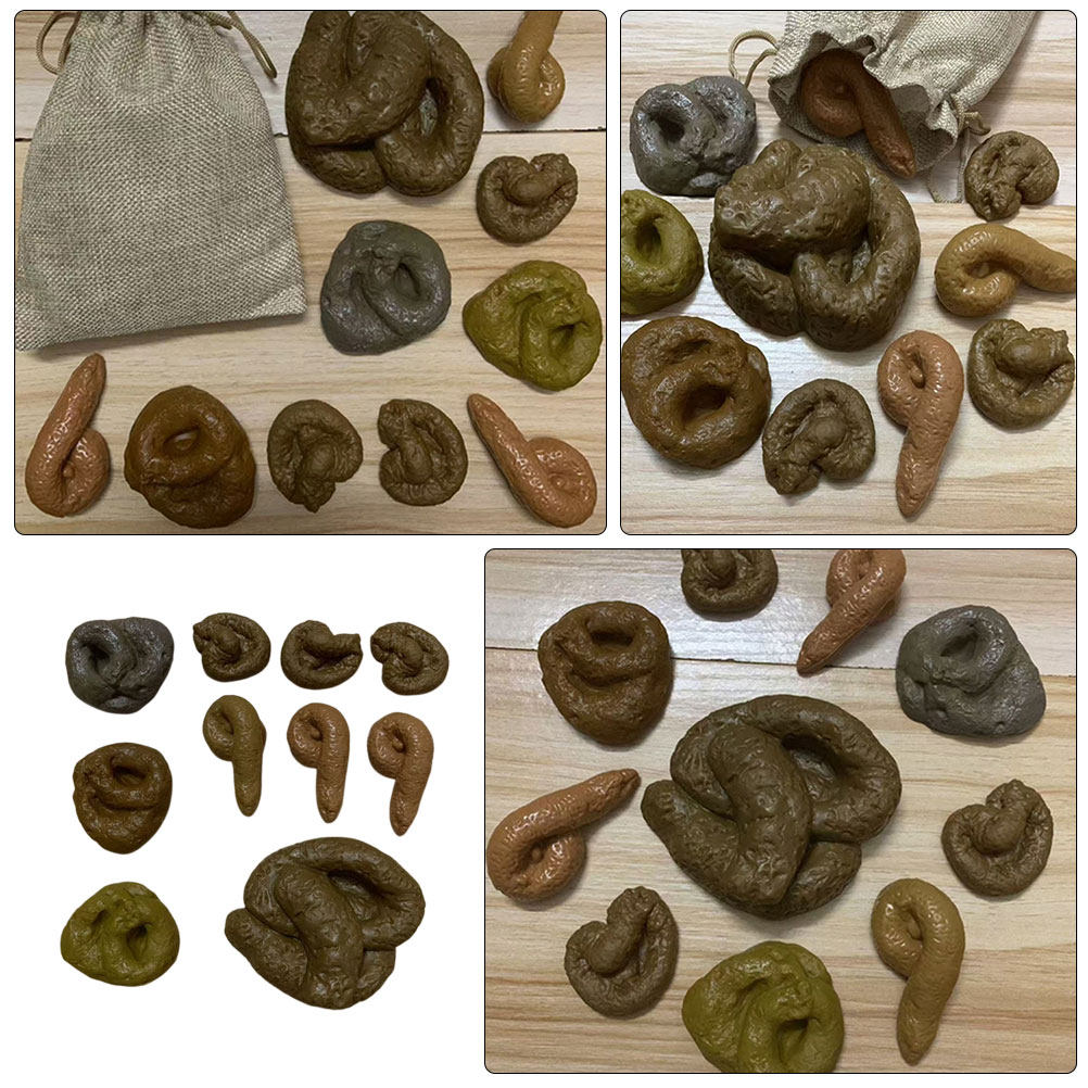 Set di 10 pezzi di scherzi con - Fake Poop Gag Gift recensione e prezzo
