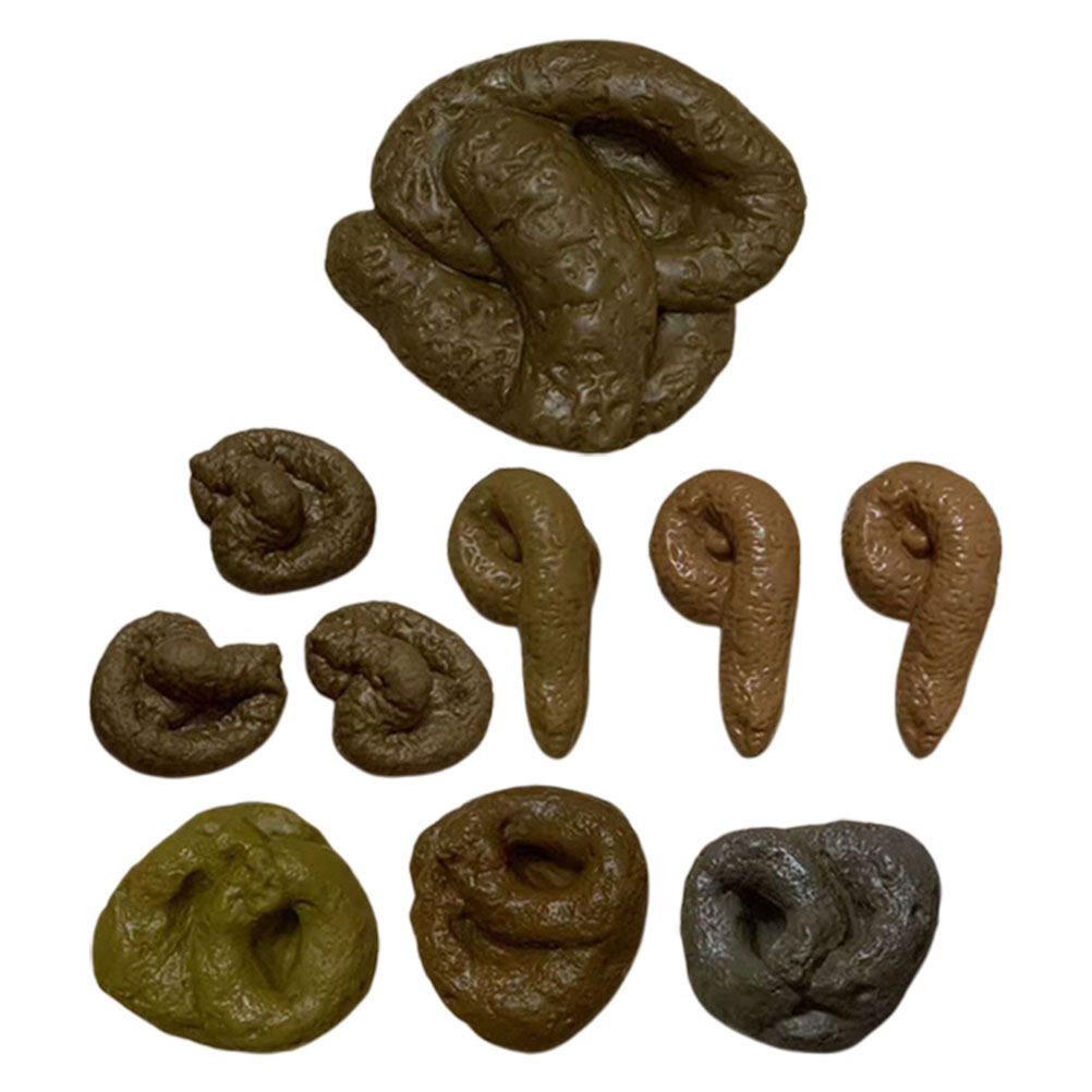 Set di 10 pezzi di scherzi con - Fake Poop Gag Gift recensione e prezzo