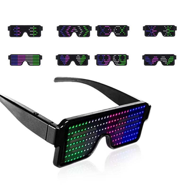 Occhiali a LED illuminano occh - Glow In The Dark Party Glasses recensione e prezzo