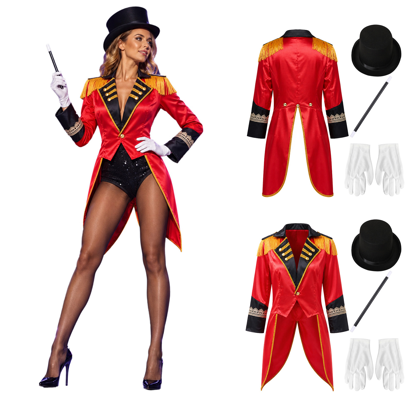 Costume da mago da circo per d - Magic Tricks recensione e prezzo