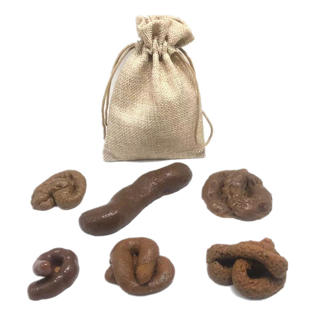 6 pz Realistico Morbido Falso  - Fake Poop Gag Gift recensione e prezzo