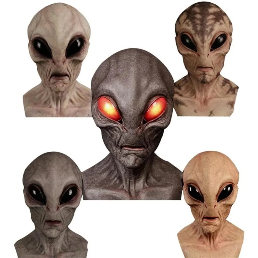 Maschera da alieno per adulti, - Latex Alien Mask Realistic recensione e prezzo