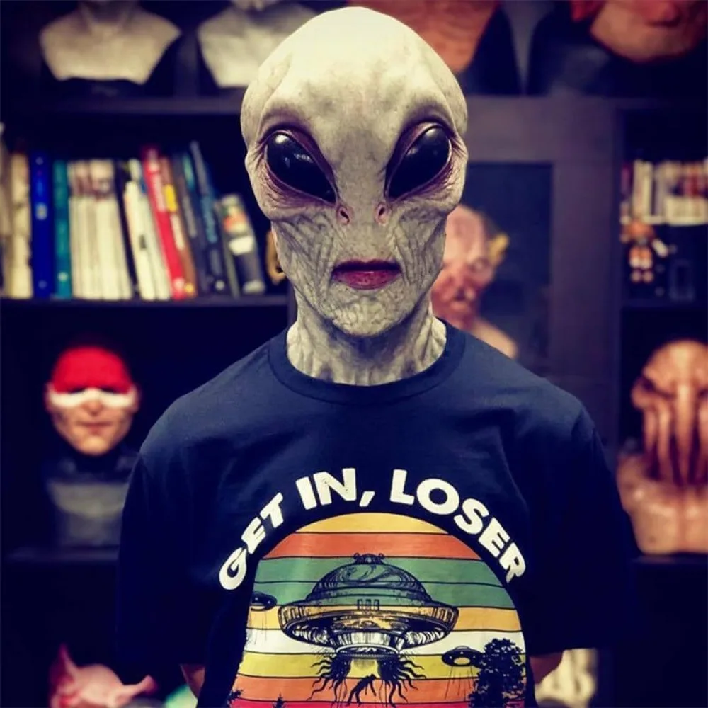 Maschera da alieno per adulti, - Latex Alien Mask Realistic recensione e prezzo