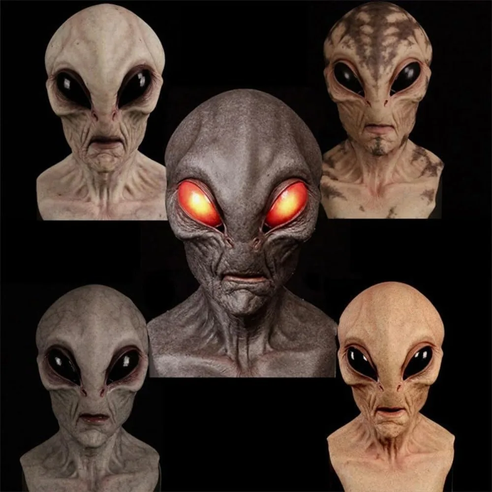 Maschera da alieno per adulti, - Latex Alien Mask Realistic recensione e prezzo