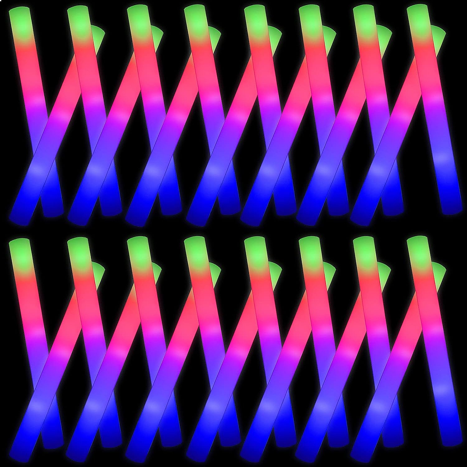 Bastoncini Luminosi LED in Sch - Flashing Led Foam Sticks Party recensione e prezzo