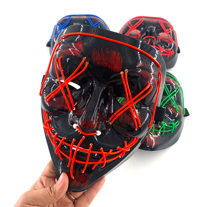 Maschera Wireless Luminosa Col - Led Purge Mask Halloween recensione e prezzo