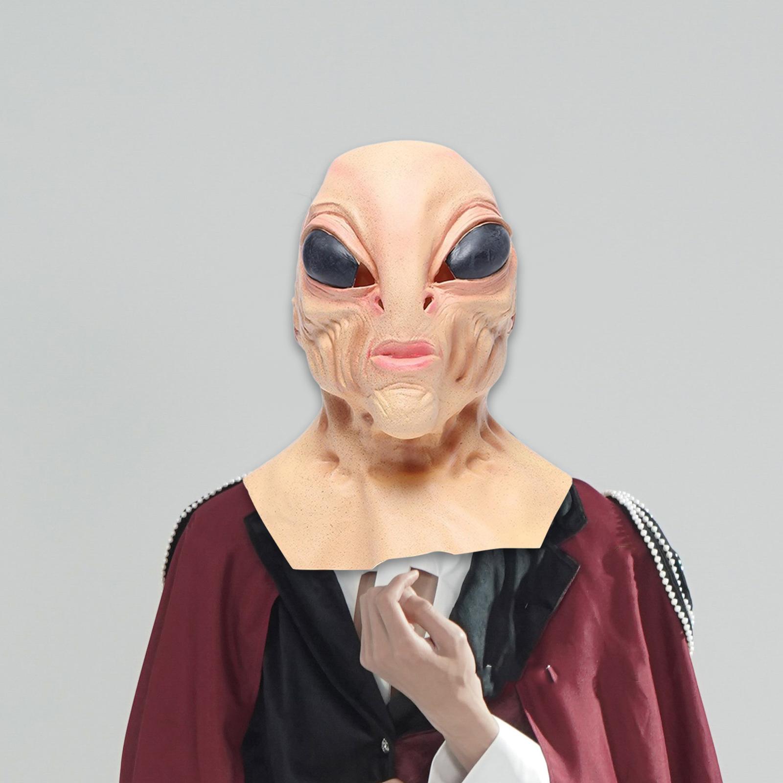 Maschera aliena in lattice che - Latex Alien Mask Realistic recensione e prezzo