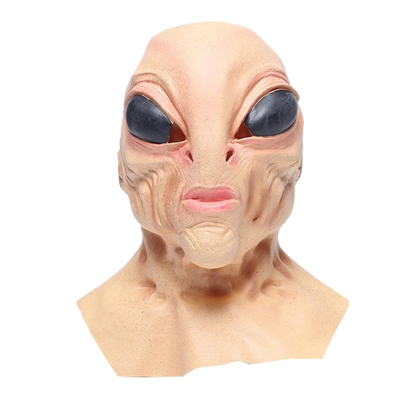 Maschera aliena in lattice che - Latex Alien Mask Realistic recensione e prezzo