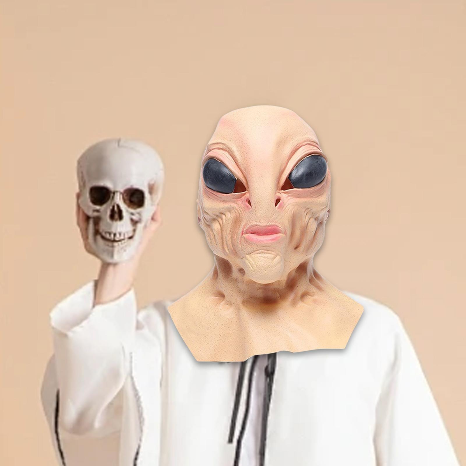 Maschera aliena in lattice che - Latex Alien Mask Realistic recensione e prezzo