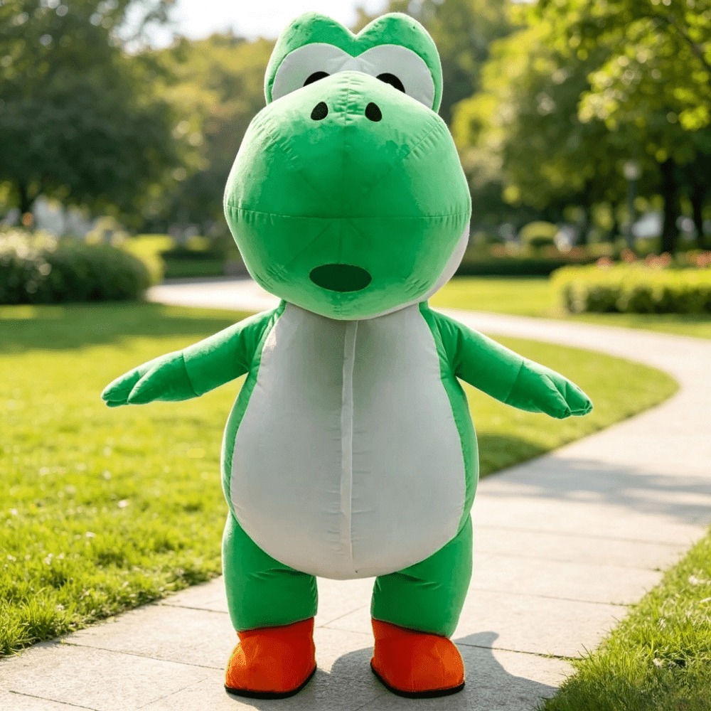 Costume da Mascotte Dinosauro  - Inflatable Dinosaur Costume Adult recensione e prezzo