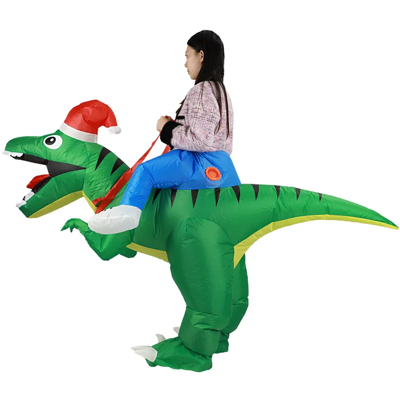 Costume gonfiabile natalizio a - Inflatable Dinosaur Costume Adult recensione e prezzo